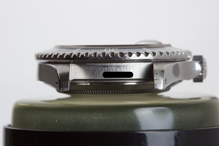 1986 Rolex Submariner 168000 With Box & Service Papers