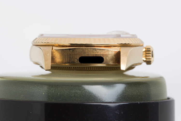 1989 Rolex 18238 Day-Date Champagne Diamond Dial