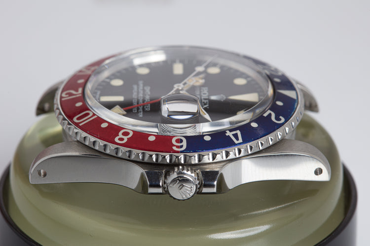 1978 Rolex GMT Master 1675 "Pepsi" MKV Dial