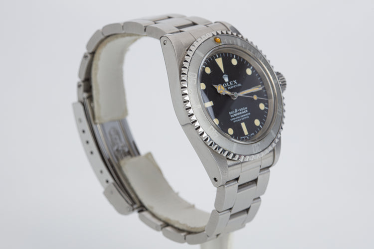 1972 Vintage Rolex Submariner 5512