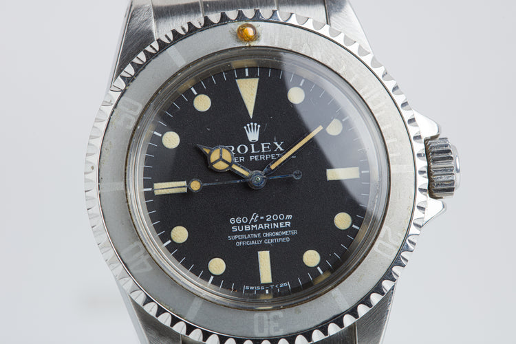 1972 Vintage Rolex Submariner 5512