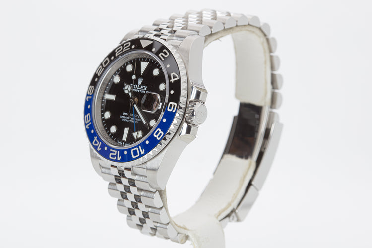 2020 Rolex 126710BLNR GMT Master II Batgirl Box, Card, Booklet, Hangtags