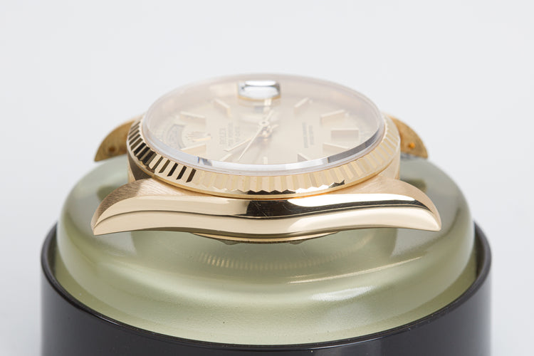 1989 Rolex Day-Date 18238 Champagne Dial with Box and Papers