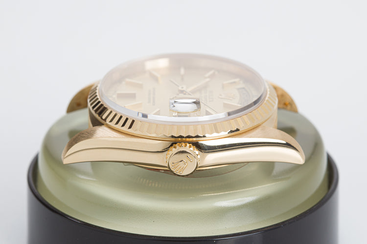 1989 Rolex Day-Date 18238 Champagne Dial with Box and Papers