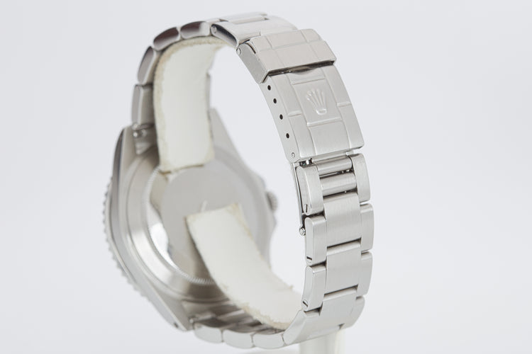 2001 Rolex GMT Master II 16710 Coke Insert with Service Card & Service Papers