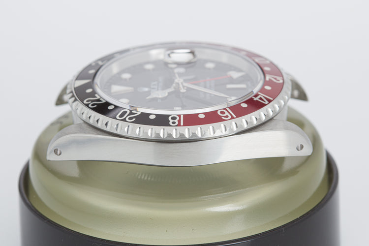 2001 Rolex GMT Master II 16710 Coke Insert with Service Card & Service Papers