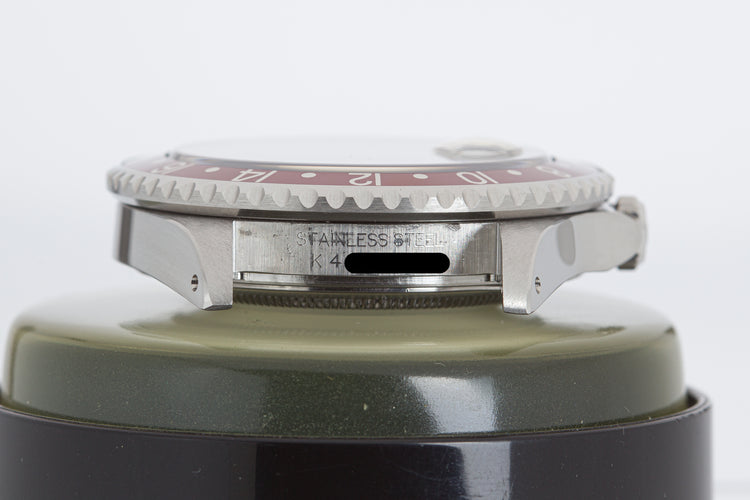 2001 Rolex GMT Master II 16710 Coke Insert with Service Card & Service Papers