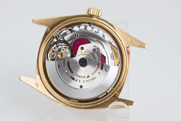 1979 Rolex 18038 Day-Date Bark Finish Champagne Diamond Dial