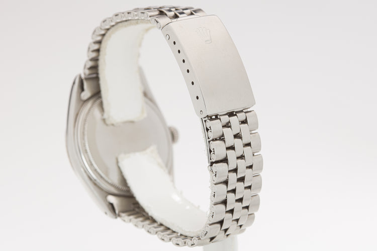 1968 Rolex 1601 Silver Linen Dial Datejust