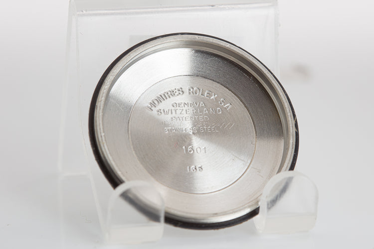 1968 Rolex 1601 Silver Linen Dial Datejust