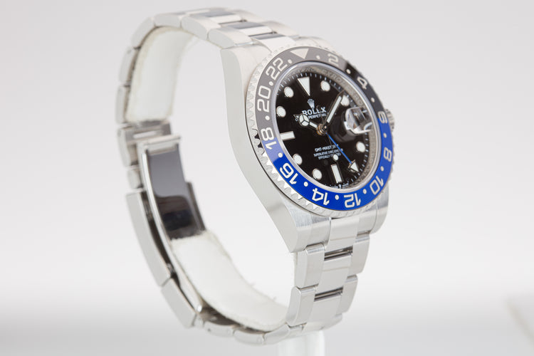 2021 Rolex "Batman" 126710BLNR with Box and Card.