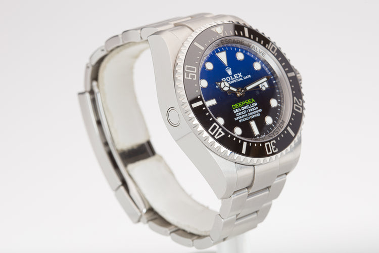 2021 Rolex "James Cameron" Deepsea 126660 Box, Booklets, Hangtag, Card, Diver Link