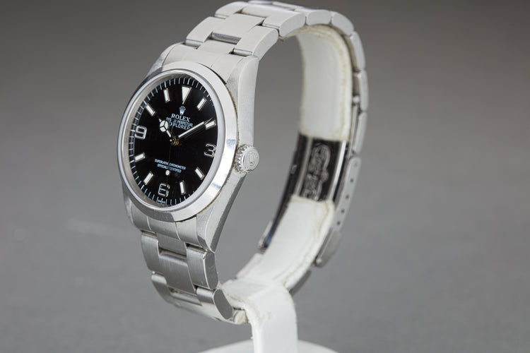 1999 Rolex Explorer 14270 Swiss Only Dial