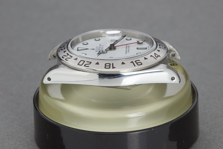 2001 Rolex Explorer II 16570 Swiss Made Polar Dial