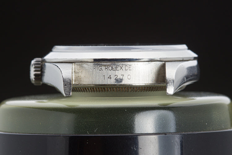 1999 Rolex Explorer 14270 Swiss Only Dial