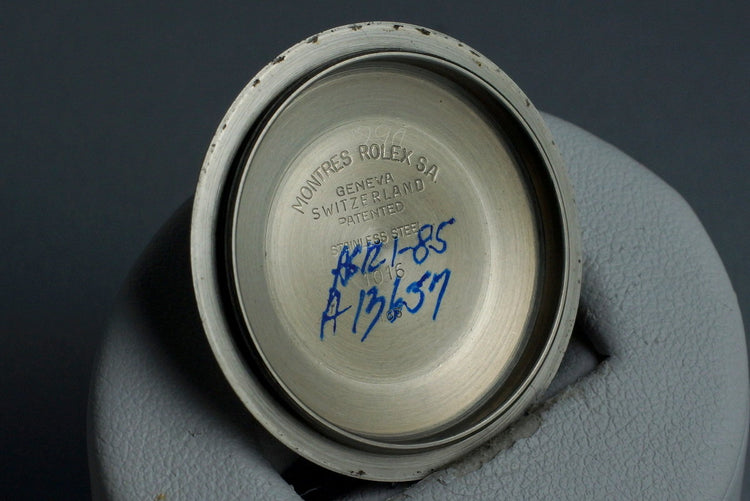 1963 Rolex Explorer 1 1016 Glossy Gilt Dial with Box and Papers