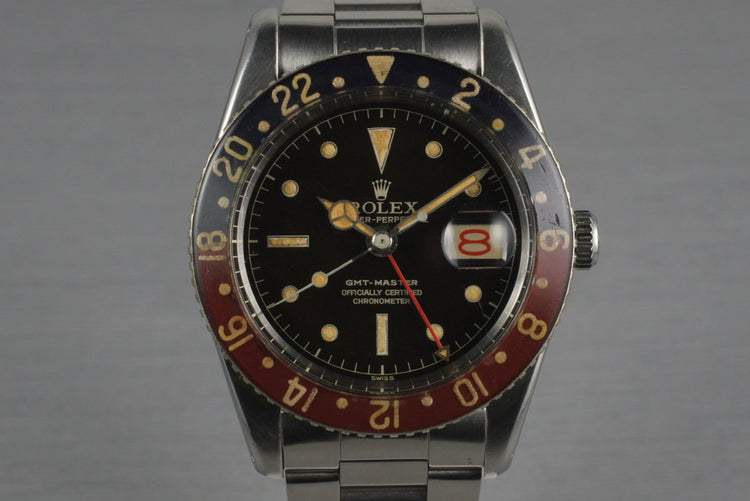 1958 Rolex GMT 6542 with Bakelite Bezel