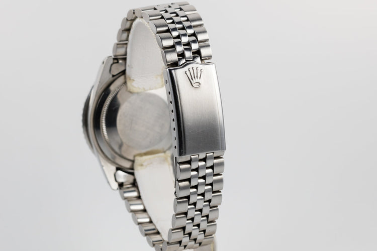 1972 Rolex GMT-Master 1675 with Fat Font Black Bezel Insert