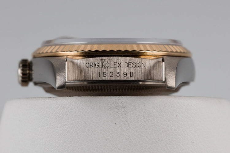 1995 Rolex Day-Date 18239B with Diamond Dial and Tridor President Bracelet