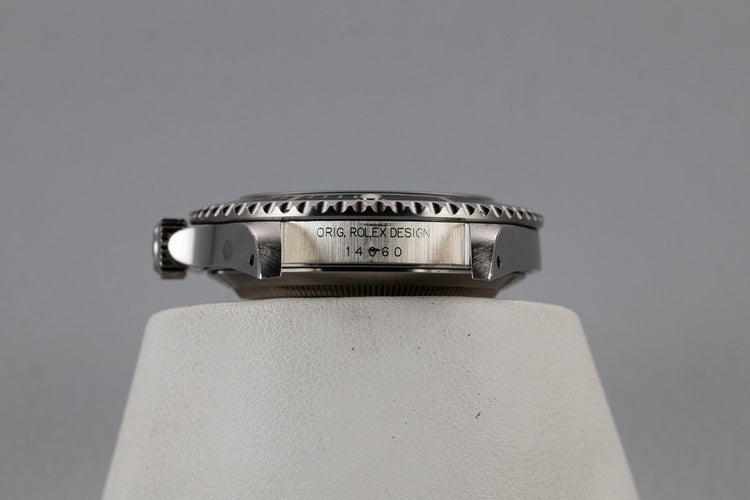 1999 Rolex Submariner 14060 with SWISS Only Dial