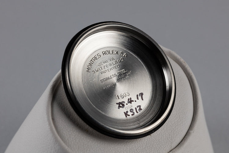 1968 Rolex DateJust 1603 Silver Dial