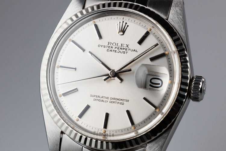 Rolex DateJust 1601 Silver Sigma Dial