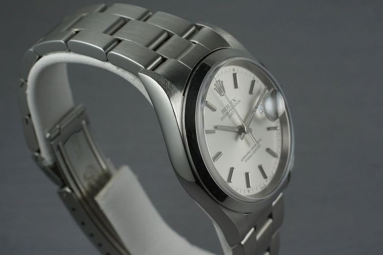 2000 Rolex Oyster Perpetual Date 15200 with Box and Papers