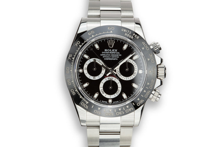 2017 Rolex Daytona 116500LN Black Dial with Box and Papers