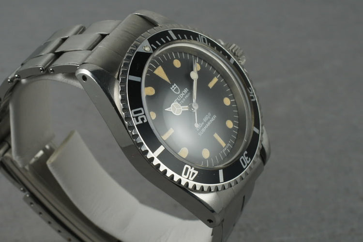 1968 Tudor Submariner 7016/0 with Tudor Box Unpolished