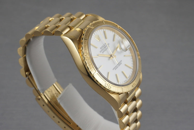 1980 Rolex YG Thunderbird 16258 with President Band