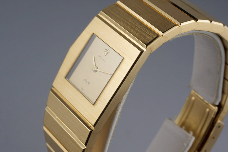 1972 Rolex YG King Midas 9630 with Original Box