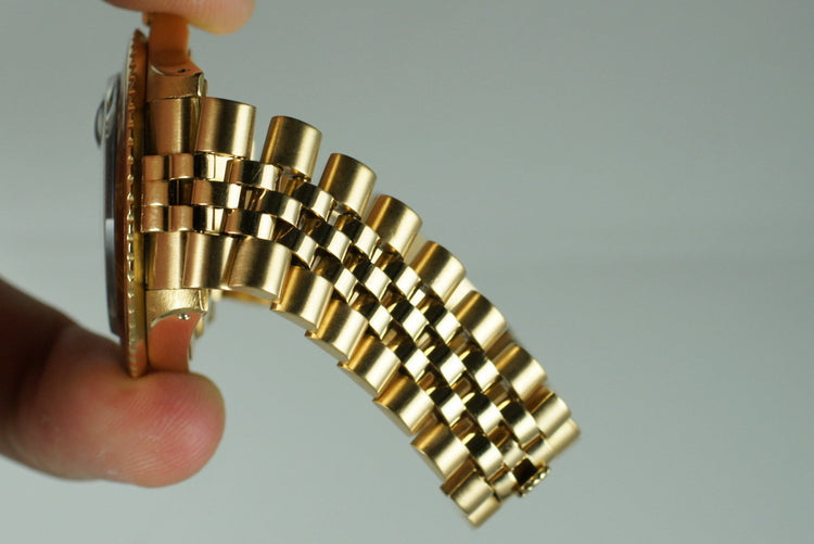 1969 Rolex 18K YG GMT-Master 1675 with Root Beer Dial