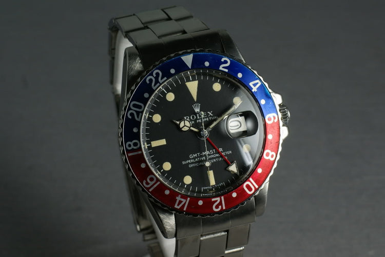 Rolex GMT 1675 with Mark 1 Dial