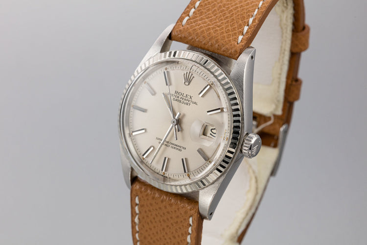1969 Rolex DateJust 1601 Silver Dial