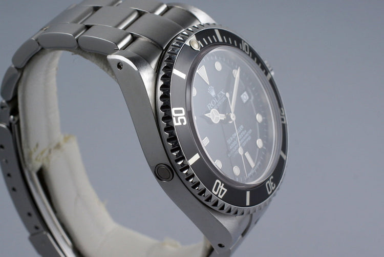 1995 Rolex Sea Dweller 16600 with Box and Papers