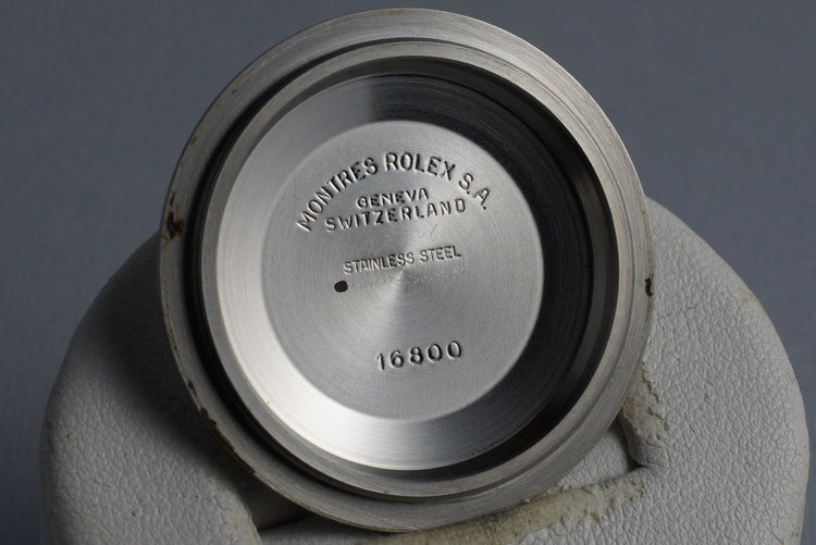 1981 Rolex Submariner 16800 RSC Papers