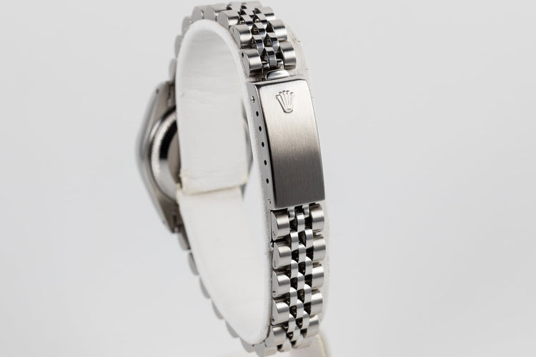 1991 Rolex Ladies DateJust with SIlver Diamond Dial