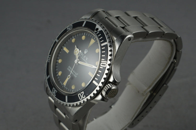 1967 Rolex Submariner 5513 Meters First