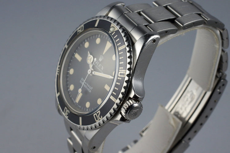 1966 Rolex Submariner 5513 Meters First Dial