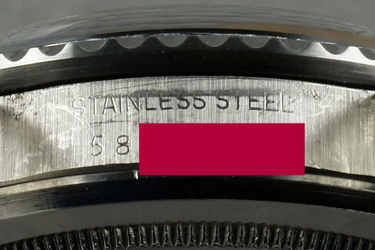 1979 Rolex Submariner 1680 with Orange colored lume