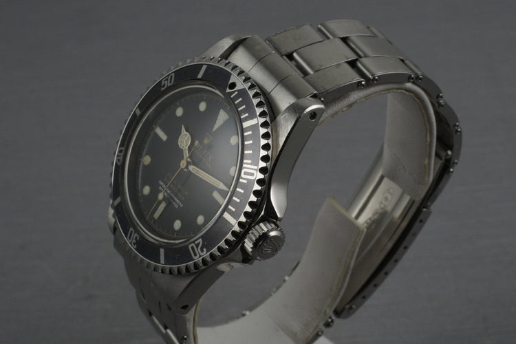 Rolex Submariner 5512 PCG with 4 line chapter ring dial