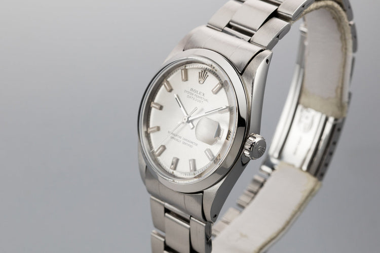 1967 Rolex DateJust 1600 Silver dial