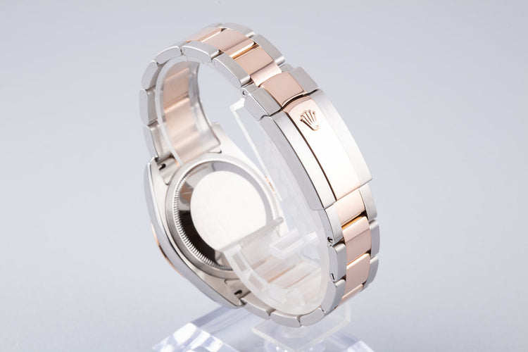 2006 Rolex Two Tone RG DateJust 116261 Turn-O-Graph with Box and Card