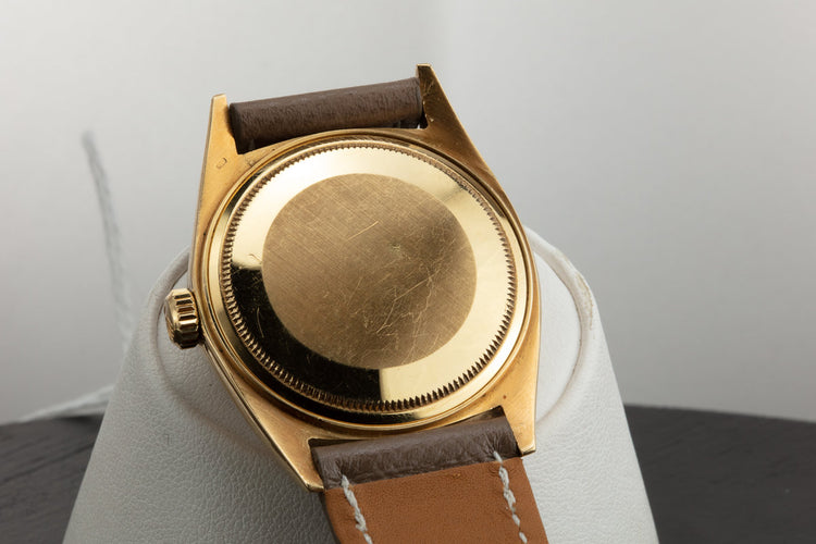 1966 Rolex 18K YG Day Date 1803 Champagne Dial