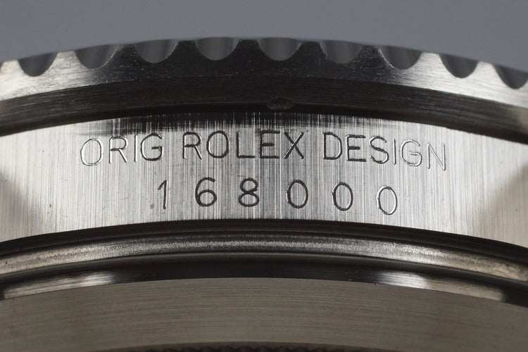 1988 Rolex Submariner 168000