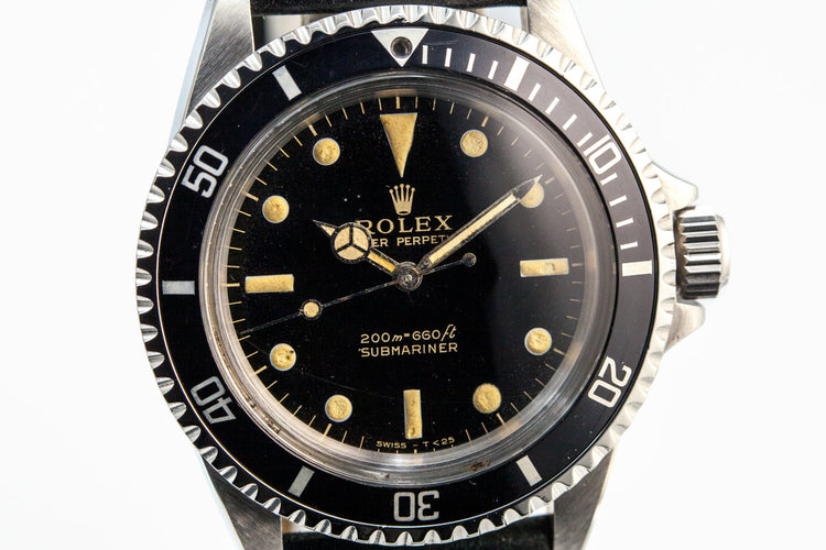 1965 Rolex Submariner 5513 with Gilt Dial