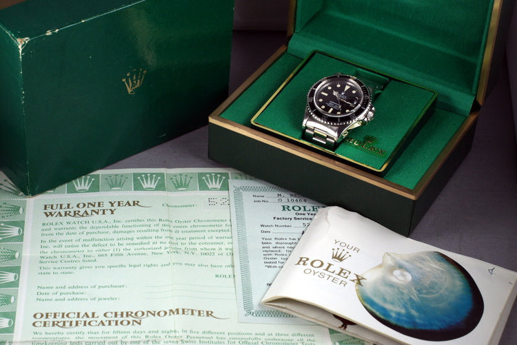 1978 Rolex Submariner 1680 with Box and Papers