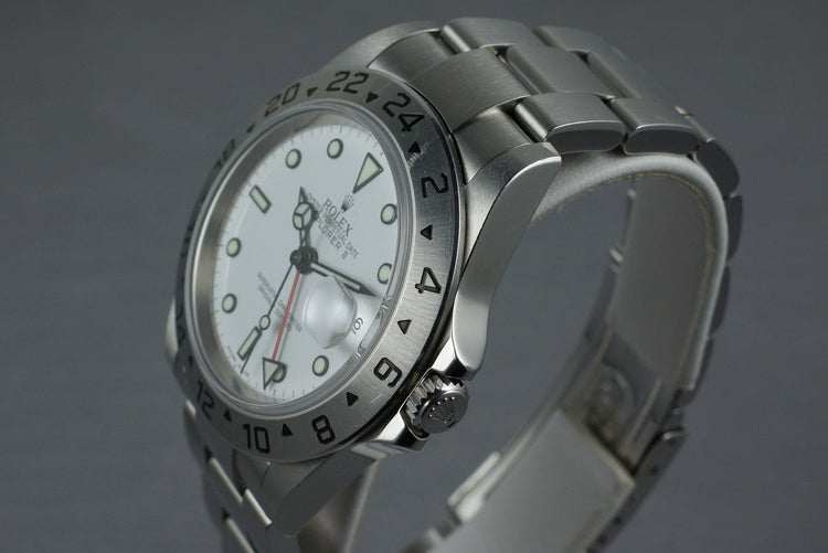 2006 Rolex Explorer II 16570 with Box and Papers