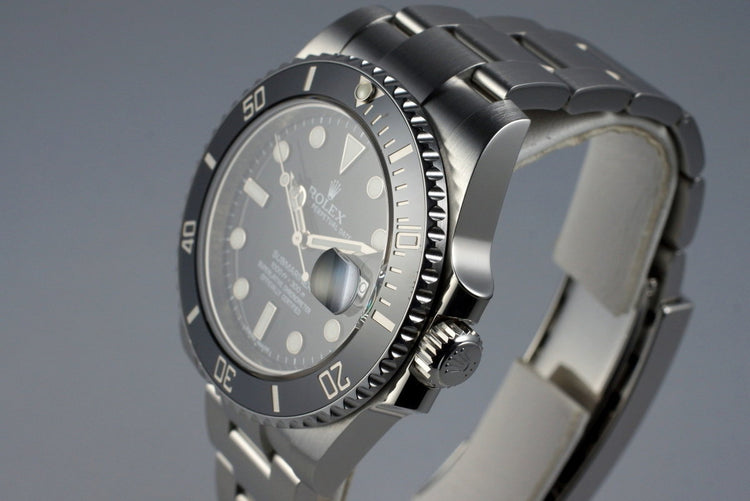 2013 Rolex Ceramic Submariner 116610 with Box and Papers