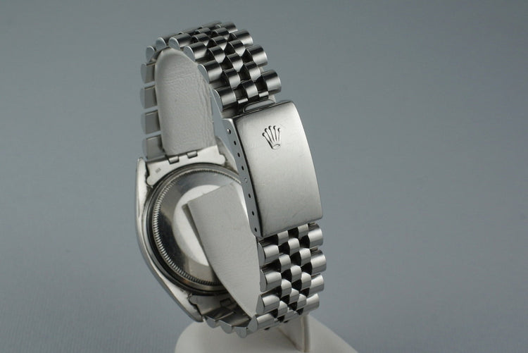 1972 Rolex DateJust 1601 Blue Textured Dial